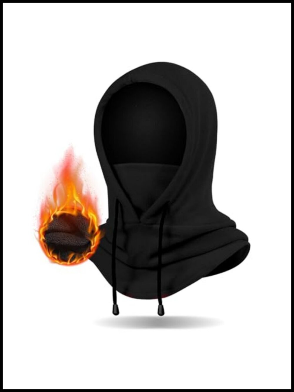 Fleece Balaclava Ski Mask Winter Hood Neck Warmer Windproof